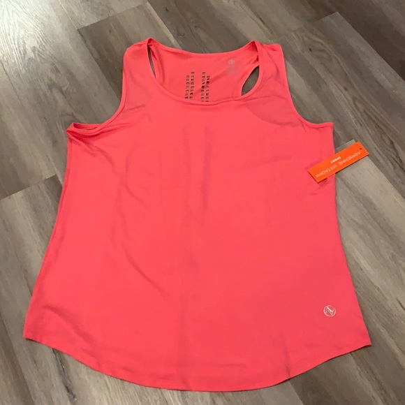 New Adrienne Vittadini pink exercise tank top 1X